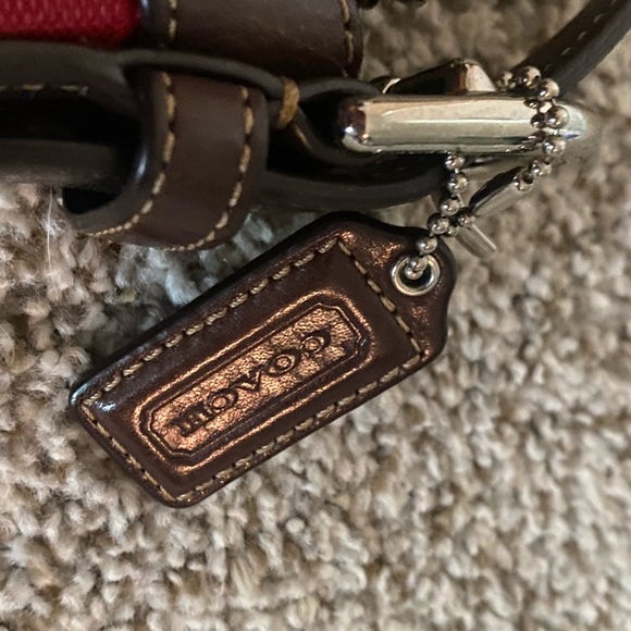 Red Coach Slingbody Backpack - Picture 2 of 4